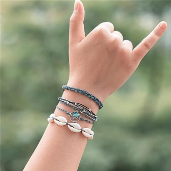 Wave String Bracelets - Picture 1 of 7